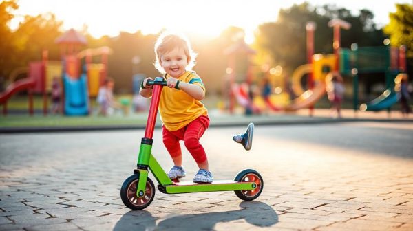 Découvrez comment les trottinettes boostent la motricité des enfants